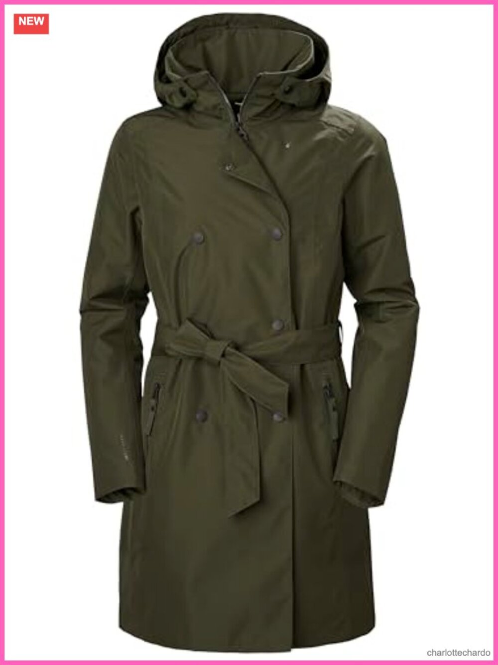 Helly Hansen Welsey Insulated Waterproof Trench Coat